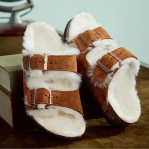 Birkenstock Arizona Shearling kids size 12